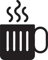 Cup Mug icon symbol isolated design vector image. Illustration of the coffe cup design image. EPS 10