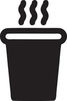 Cup Mug icon symbol isolated design vector image. Illustration of the coffe cup design image. EPS 10