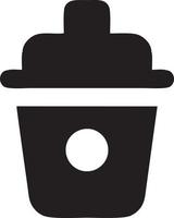 Cup Mug icon symbol isolated design vector image. Illustration of the coffe cup design image. EPS 10