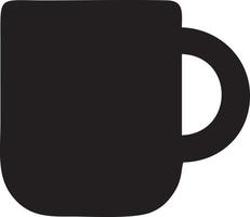 Cup Mug icon symbol isolated design vector image. Illustration of the coffe cup design image. EPS 10