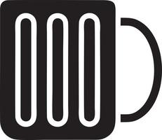 Cup Mug icon symbol isolated design vector image. Illustration of the coffe cup design image. EPS 10