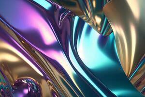 iridescent foil texture wallpaper texture. Illustration photo