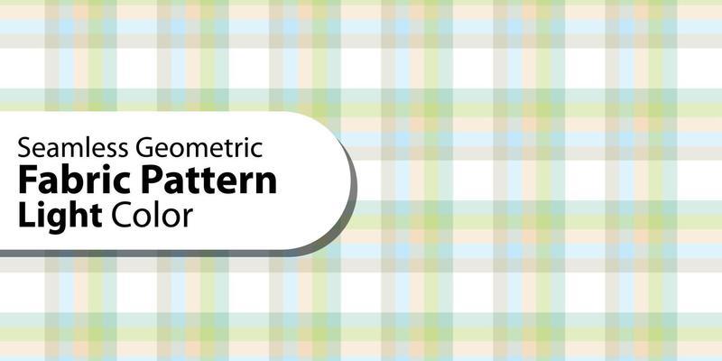 Seamless Geometric Fabric Pattern-Light Color