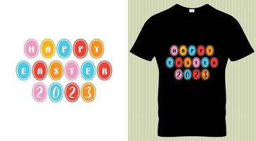 Happy Easter Bunny Rabbit mom teacher 2023 T-shirt design. vector