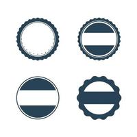 Vector set Badge, Ribbons and Labels. Design elements