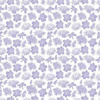 Floral seamless pattern background for fashion textiles, graphics, backgrounds and crafts vector