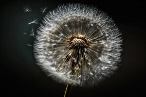 Dandelion Flower. Illustration photo