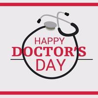 Vector illustration of a Background for World international happy Doctor's Day.