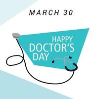 Vector illustration of a Background for World international happy Doctor's Day.