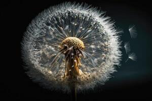 Dandelion Flower. Illustration photo