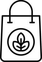 Eco Bag vector icon