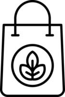 Eco Bag vector icon