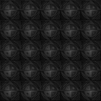Dark black mosaic abstract seamless geometric grid background vector