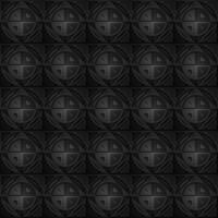 Dark black mosaic abstract seamless geometric grid background vector