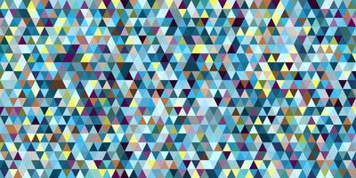 Abstract colorful seamless geometric grid background with colored triangle shapes vector