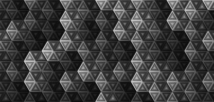 Abstract hexagonal geometric pattern background vector