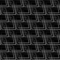 Geometric grid background Modern black and white abstract texture vector