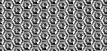 Abstract hexagonal geometric pattern background vector