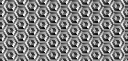 Abstract hexagonal geometric pattern background vector