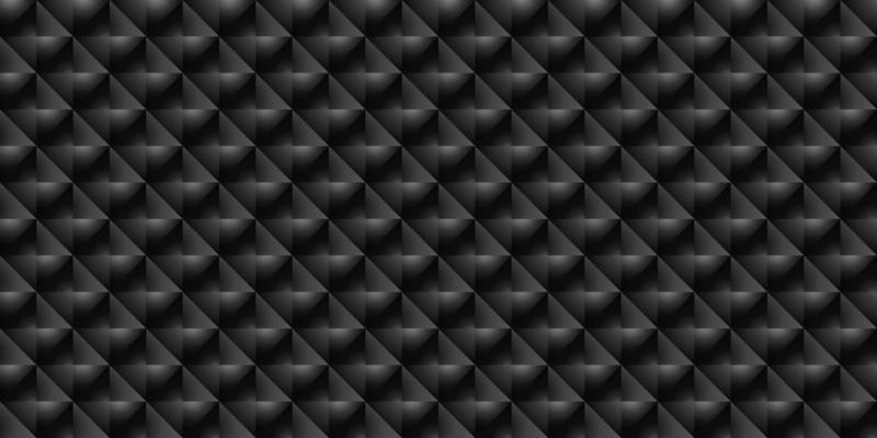 Dark black Geometric grid Carbon fiber background Modern dark abstract seamless texture