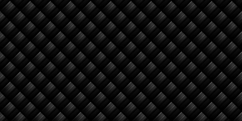 Dark black Geometric grid Carbon fiber background Modern dark abstract seamless texture