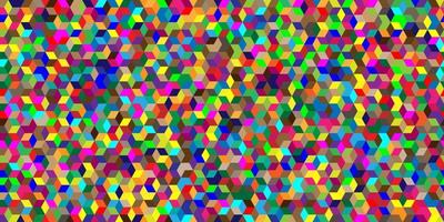 Abstract hexagonal geometric pattern background vector