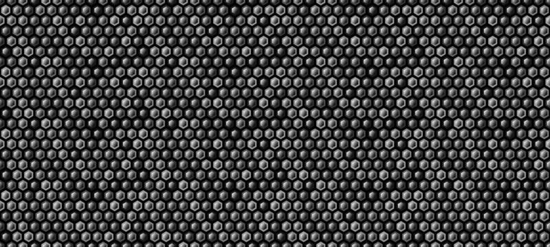 Abstract hexagonal geometric pattern background