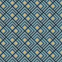 Mediterranean style ceramic tile pattern Ethnic folk ornament Colorful seamless geometric pattern vector