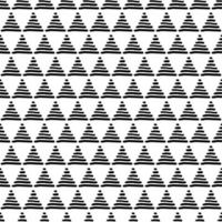 Triangles grunge doodle seamless pattern vector