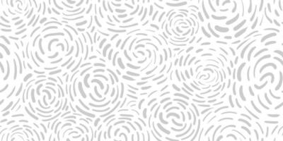 Hand drawn Doodle Seamless abstract light grey pattern vector