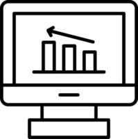 Statistics vector icon