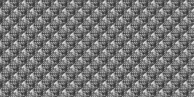Dark black mosaic abstract seamless geometric grid background vector
