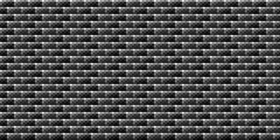 Dark black pixel mosaic abstract seamless geometric grid background vector