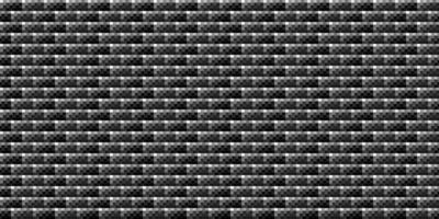 Dark black pixel mosaic abstract seamless geometric grid background vector