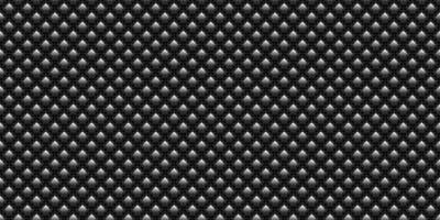 Dark black pixel mosaic abstract seamless geometric grid background vector