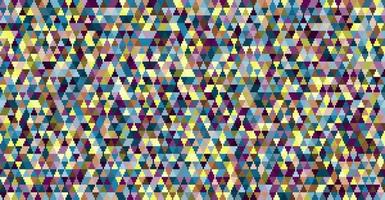 Abstract colorful seamless geometric grid background with colored triangle shapes vector