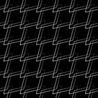 Geometric grid background Modern black and white abstract texture vector