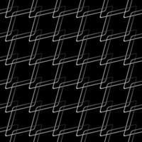 Geometric grid background Modern black and white abstract texture vector