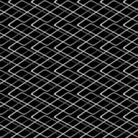 Geometric grid background Modern black and white abstract texture vector