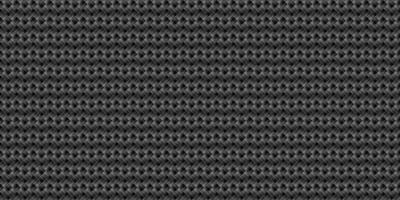 Dark black pixel mosaic abstract seamless geometric grid background vector