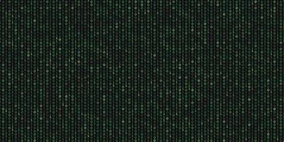 Big Data illustration Binary code seamless pattern vector