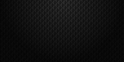 Dark black Geometric grid mosaic background Modern dark abstract texture vector