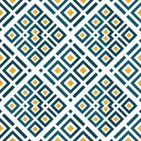 Mediterranean style ceramic tile pattern Ethnic folk ornament Colorful seamless geometric pattern vector