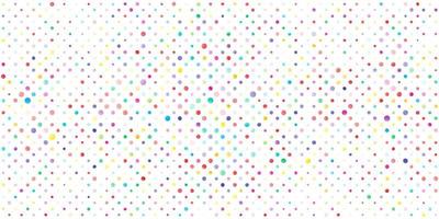 Colorful Hand drawn dots abstract background vector