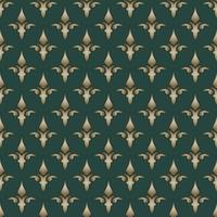 Seamless victorian pattern vector