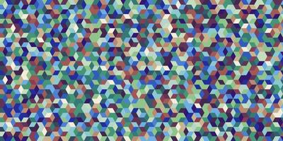 Abstract hexagonal background geometric grid seamless pattern vector