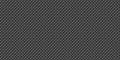 Dark black pixel mosaic abstract seamless geometric grid background vector