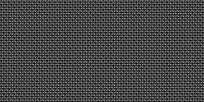 Dark black pixel mosaic abstract seamless geometric grid background vector