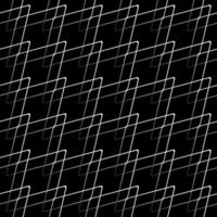 Geometric grid background Modern black and white abstract texture vector