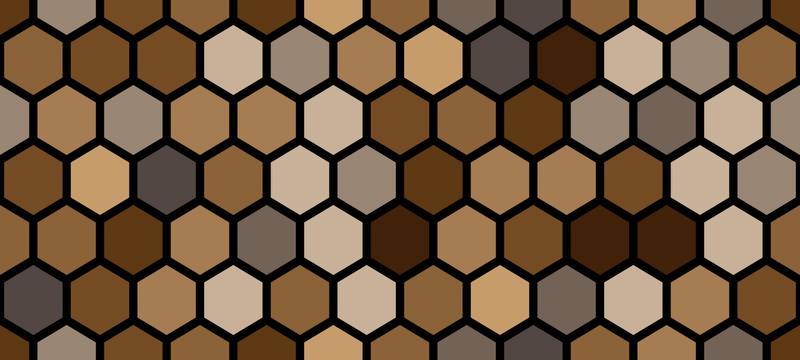 Abstract hexagonal geometric pattern background